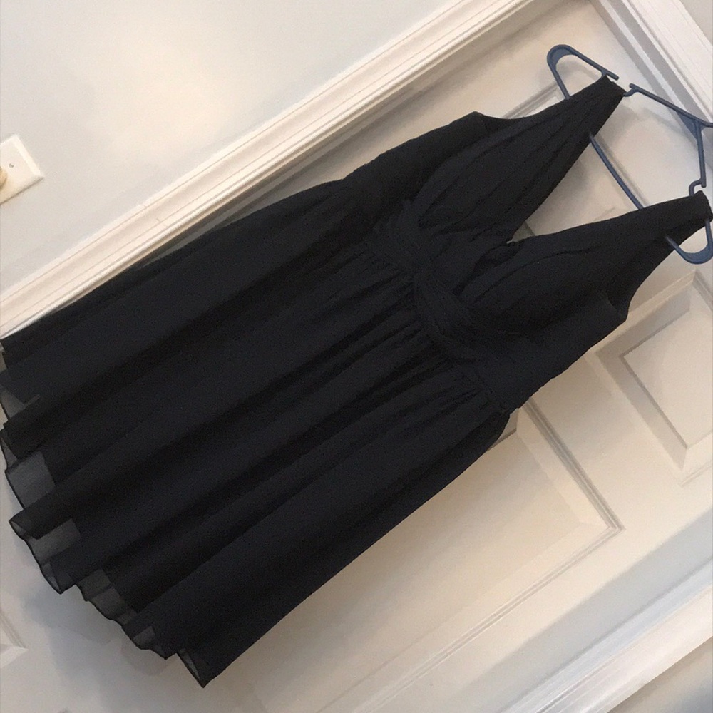 David Levkoff Plus Size Navy Dress